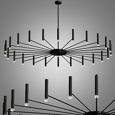 Modern Oty Light POP P40 Chandelier 3D model image 1 