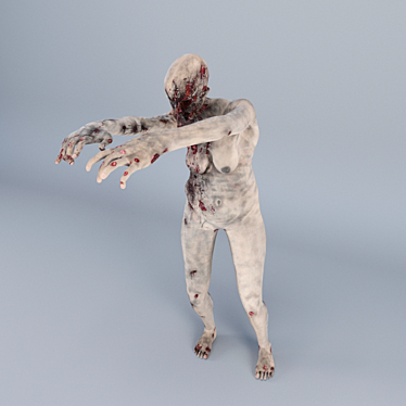 Walking Dead: Animatronic Zombie 3D model image 1 