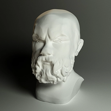 Ancient Greek Philosopher Socrates 3D model image 1 