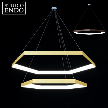 Modern Metal Wall Panels by HEXIA 3D model image 1 