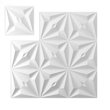 Diamond Art Wall Panel 3D model image 1 