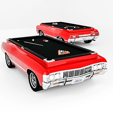 Classic Chevrolet Impala 1967 Billiard 3D model image 1 