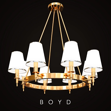 Elegant Pendants by Boyd 3D model image 1 