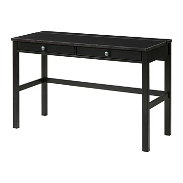 Modern HEMNES Computer Desk 3D model image 1 