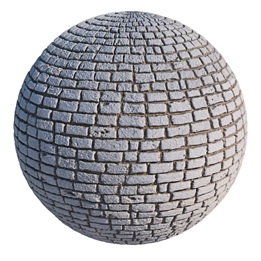  Photogrammetry Paving Stone Kit 3D model image 1 