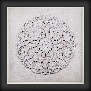 Soft Weave Decorative Panel 3D model image 1 