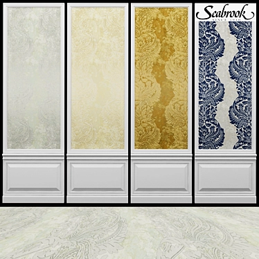 Seabrook Avant Garde Wallpaper 3D model image 1 