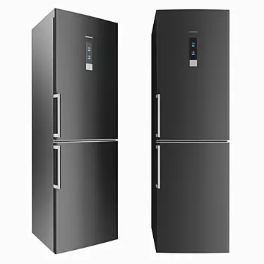 Siemens IQ700 Refrigerator - Stylish and Spacious 3D model image 1 