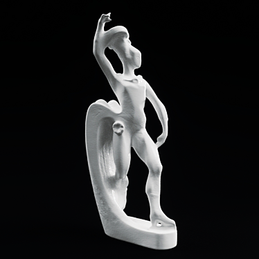 Title: Keras 3D Ice Skater Model 3D model image 1 