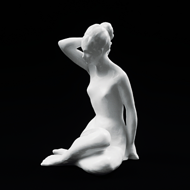 KERA 3D Resting Goddess 3D model image 1 