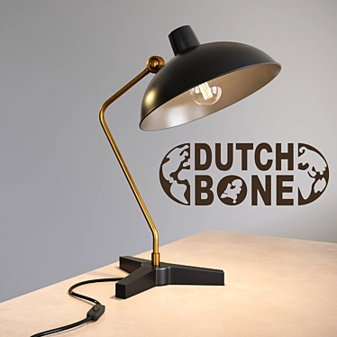 Dutchbone Devi Desk Lamp: Sleek & Stylish 3D model image 1 