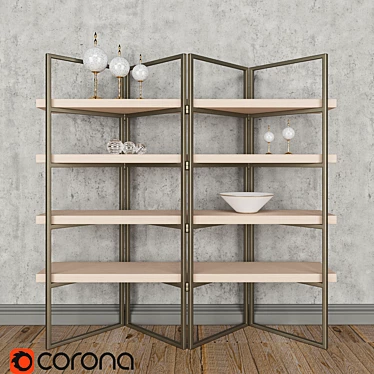 Multi-Purpose Storage Shelf 3D model image 1 