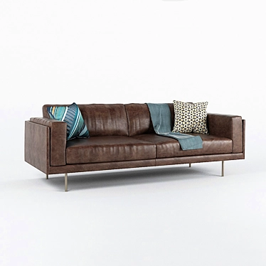 DempseyLeather Sofa 84