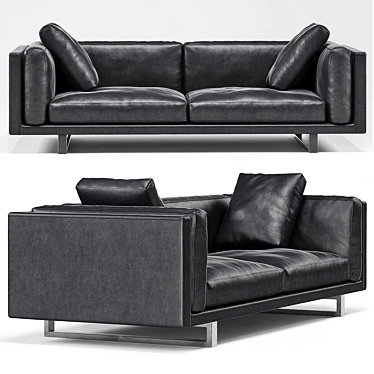  Modern Fulton Sofa: Sleek Design & Superior Quality 3D model image 1 