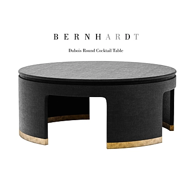 Dubois Round Cocktail Table 3D model image 1 