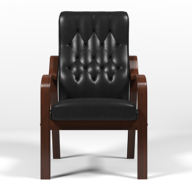 Botticelli Directoria Chair: Stylish and Comfortable 3D model image 1 