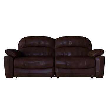 Zavier Reclining Sofa: Ultimate Comfort in Style 3D model image 1 