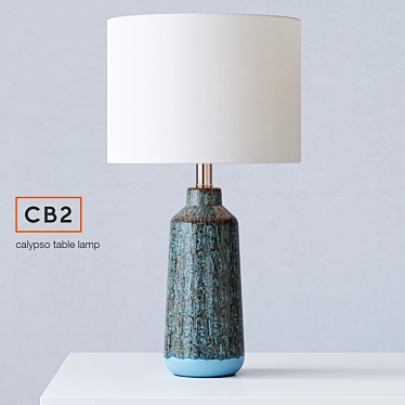  CB2 Calypso: Modern Table Lamp 3D model image 1 