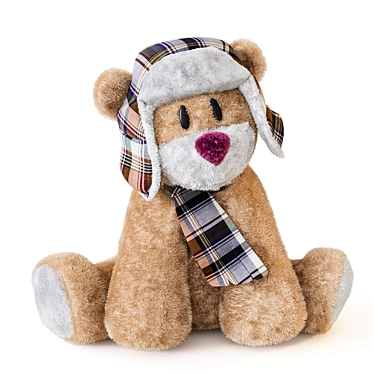 Cuddly Teddy Bear for Sweet Dreams 3D model image 1 