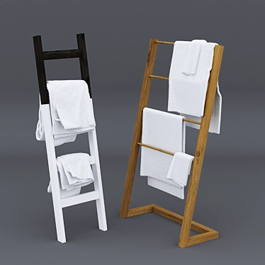 Elegant Staircase Design 3D model image 1 