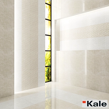 Valente: Natural Stone-Inspired Wall Tiles 3D model image 1 