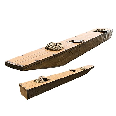 Sleek Sail: Baucis Boat 3D model image 1 