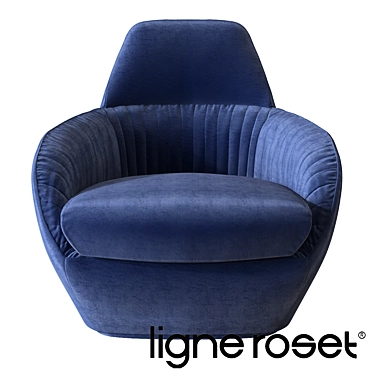 Luxurious Comfort with Ligne Roset Amedee 3D model image 1 