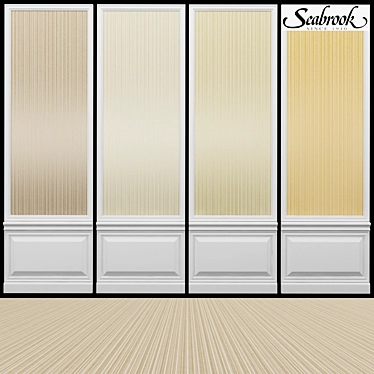 Seabrook Giacomo-6 Acrylic Coated Wallpaper 3D model image 1 