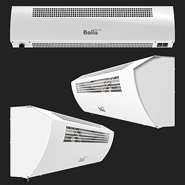 Efficient Thermal Curtain: Ballu BHC-CE-3T 3D model image 1 