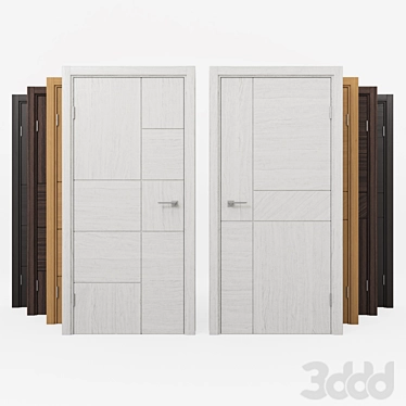 Grand Wood Sandra Collection - Modern Interior Doors 3D model image 1 