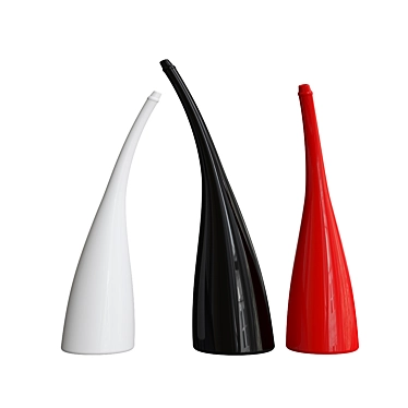 Modern Ceramic Decor Vases 3D model image 1 