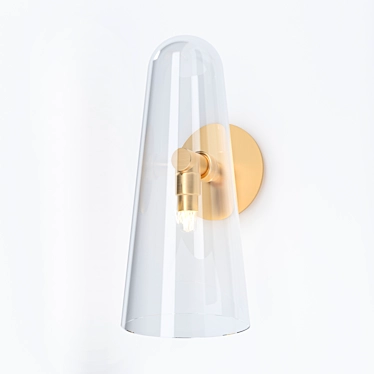 Domi Wall Sconce: Artistic Illumination at its Finest 3D model image 1 