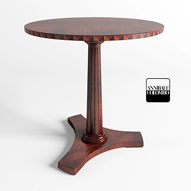 Luxury Italian Annibale Colombo O903 BIS 3D model image 1 