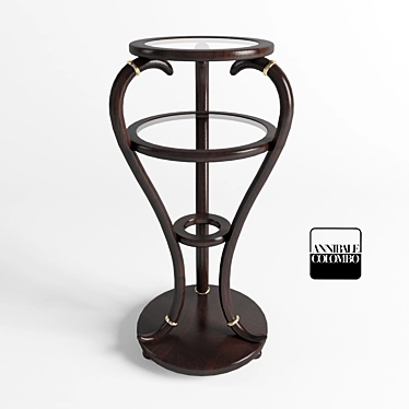 Elegant Annibale Colombo 11V Table 3D model image 1 