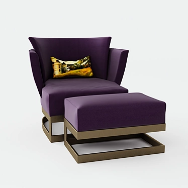 Verden Cervino Chair 3D model image 1 