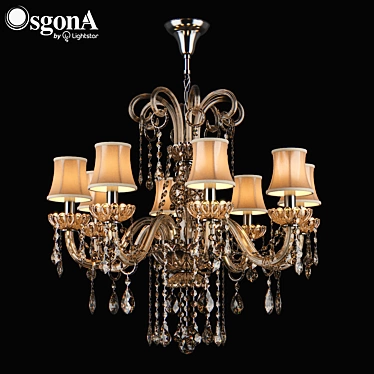 Nativo Osgona Crystal Chandelier 3D model image 1 