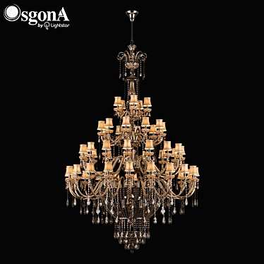 Crystal Chandelier: Nativo Osgona 3D model image 1 