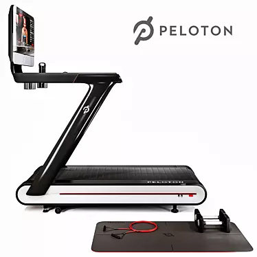 Peloton Tread: Ultimate Home Fitness Solution 3D model image 1 