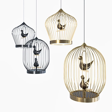 Casamania TWEE-T Pendant Light 3D model image 1 