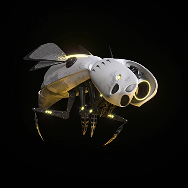 Smart Mini RoboBee: Tiny, Efficient, Versatile 3D model image 1 