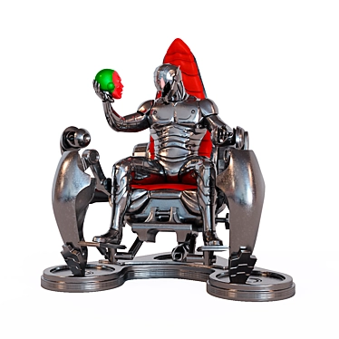 Marvel Ultron: Classic Throne 3D model image 1 