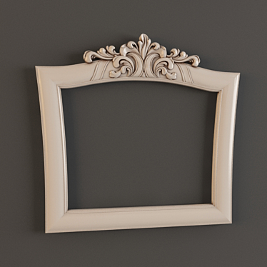 Carved frame