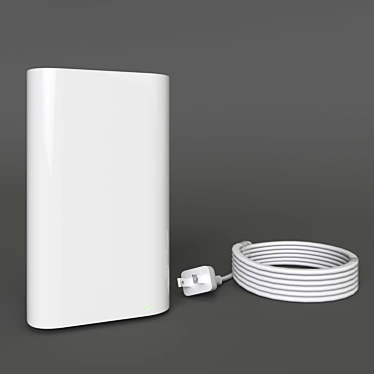 Apple AirPort Time Capsule: Secure Wireless Backup 3D model image 1 