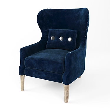 Cosy Comfort Armchair: Armchair 03 3D model image 1 