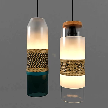 Zanzibar Glass Crafts: Bottle Up 3D model image 1 