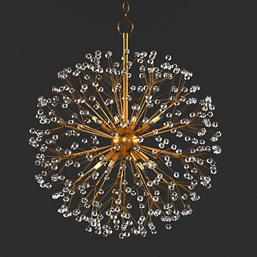 Dunkirk 8-Light Chandelier: Elegant Illumination with Timeless Charm 3D model image 1 