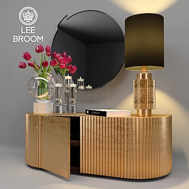 Sleek Lee Broom Furniture Set 3D model image 1 