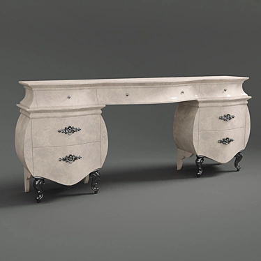 Elegant Bova Vinci Vanity Table 3D model image 1 