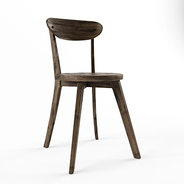 Calhoun Outdoor Dining Chair | Stylish Patio Seating 3D model image 1 