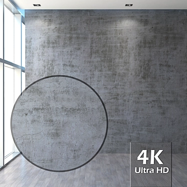 Title: Seamless Wiped Plastered Wall 3D model image 1 